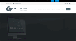 Desktop Screenshot of paralleloweb.it